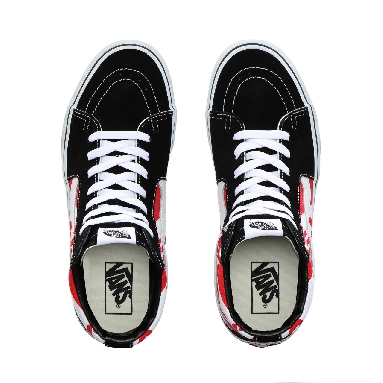 Vans OTW Quarter Sk8-Hi Classic Mens Womens - (OTW Quarter) Heel scab/Black/True White VN0A4BV6V3T Shoes