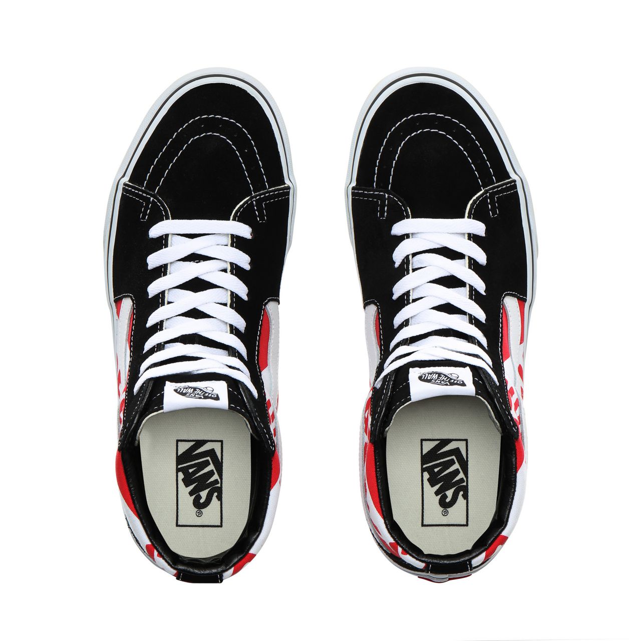 Vans OTW Quarter Sk8-Hi Classic Mens Womens - (OTW Quarter) Heel scab/Black/True White VN0A4BV6V3T Shoes