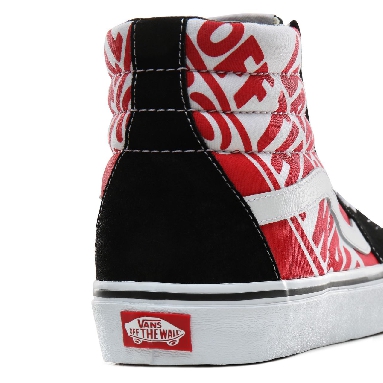 Vans OTW Quarter Sk8-Hi Classic Mens Womens - (OTW Quarter) Heel scab/Black/True White VN0A4BV6V3T Shoes