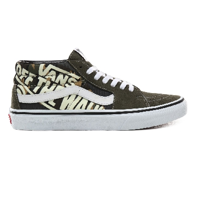 Vans OTW Quarter Sk8-Mid Classic Mens Womens - (OTW Quarter) Camo/Grape Leaf/True White VN0A3WM3V4A Shoes