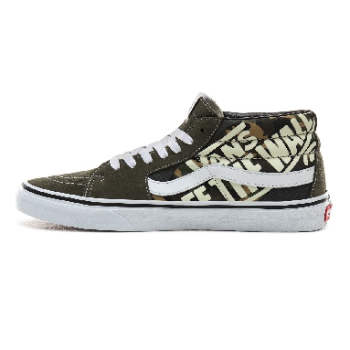 Vans OTW Quarter Sk8-Mid Classic Mens Womens - (OTW Quarter) Camo/Grape Leaf/True White VN0A3WM3V4A Shoes