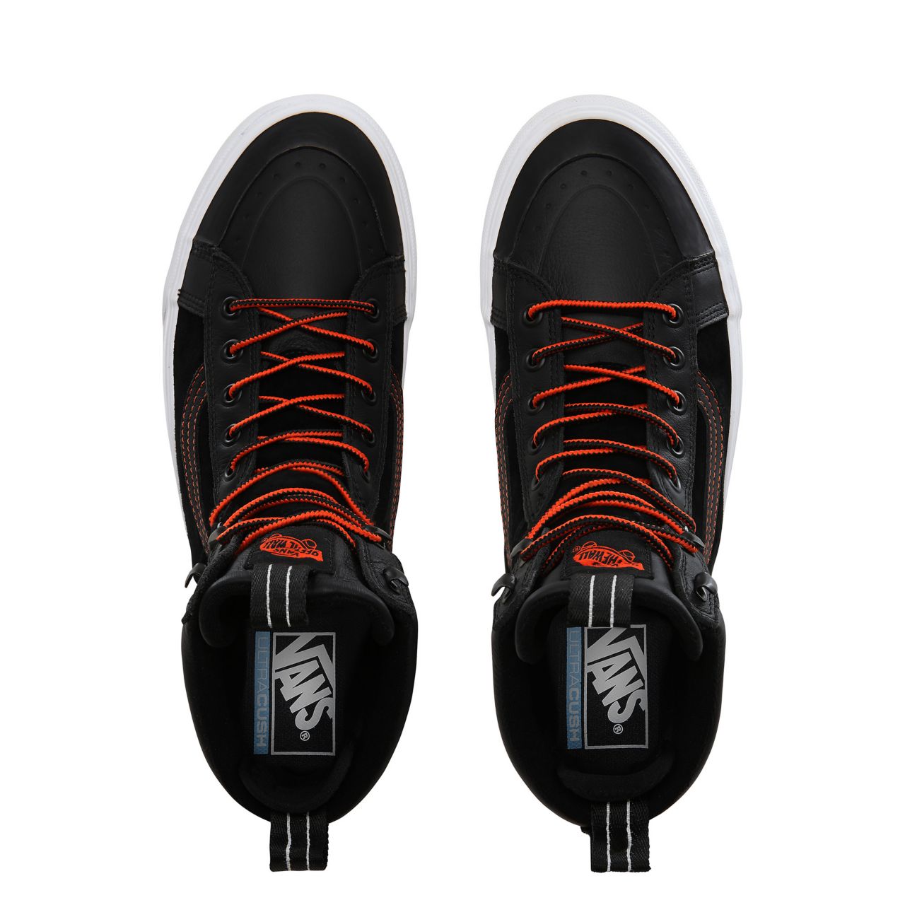 Vans SK8-Hi Boot MTE 2.0 DX Classic Mens Womens - (MTE) black/spicy orange VN0A4P3GTUB Shoes