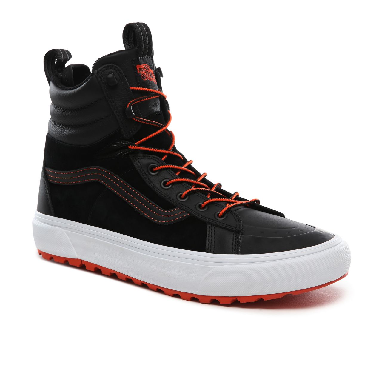 Vans SK8-Hi Boot MTE 2.0 DX Classic Mens Womens - (MTE) black/spicy orange VN0A4P3GTUB Shoes