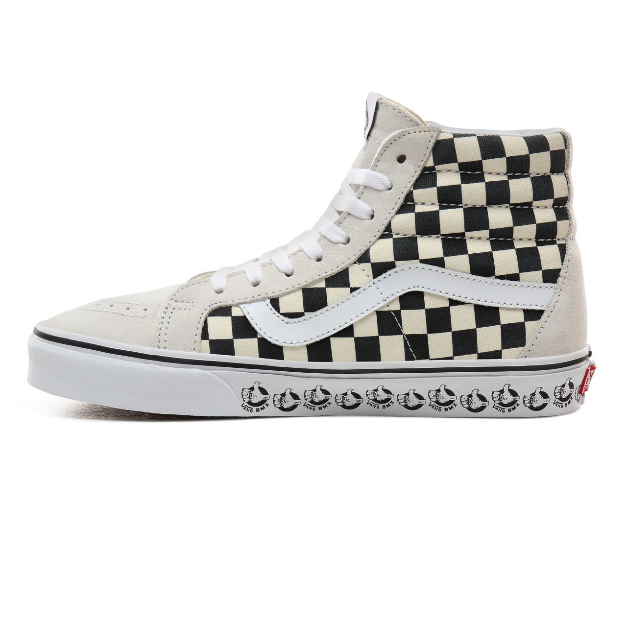 Vans BMX Sk8-Hi Reissue Classic Mens Womens - (Vans BMX) White/Black VN0A4BV8V3H Shoes