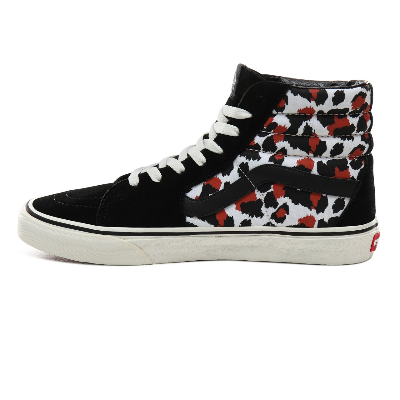 Vans Leopard Sk8-Hi Classic Mens Womens - (Leopard) Black/True White VN0A4BV67LF Shoes