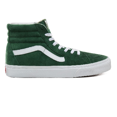 Vans Pig Suede Sk8-Hi Classic Mens Womens - (Pig Suede) Fairway/True White VN0A4BV6V76 Shoes