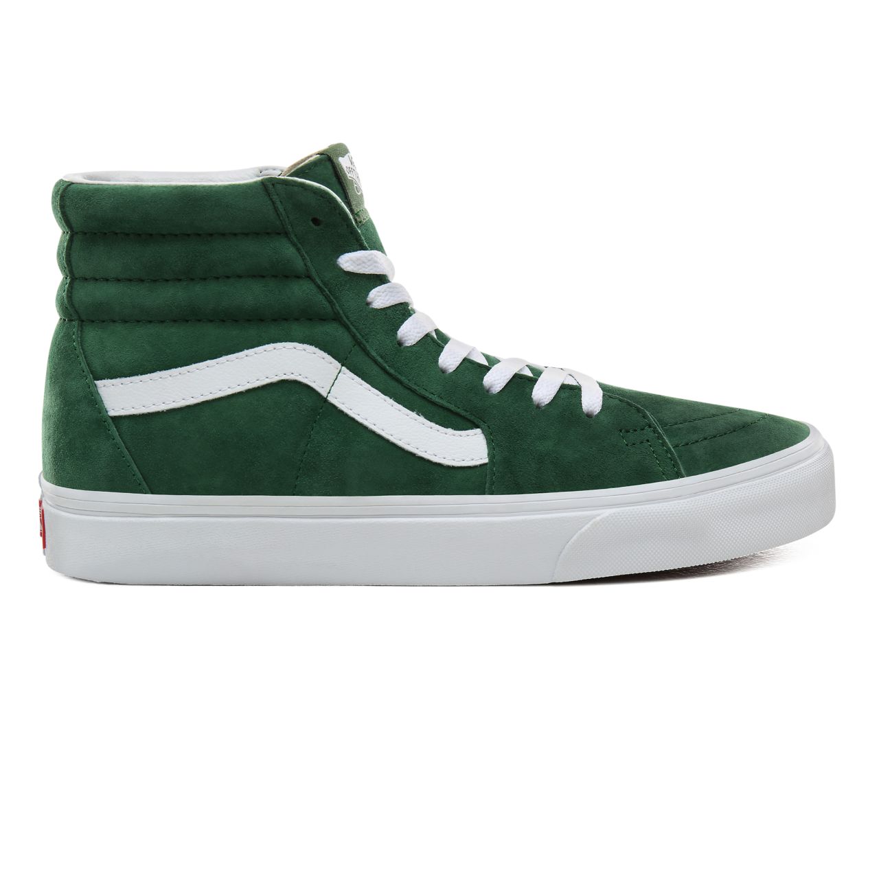 Vans Pig Suede Sk8-Hi Classic Mens Womens - (Pig Suede) Fairway/True White VN0A4BV6V76 Shoes