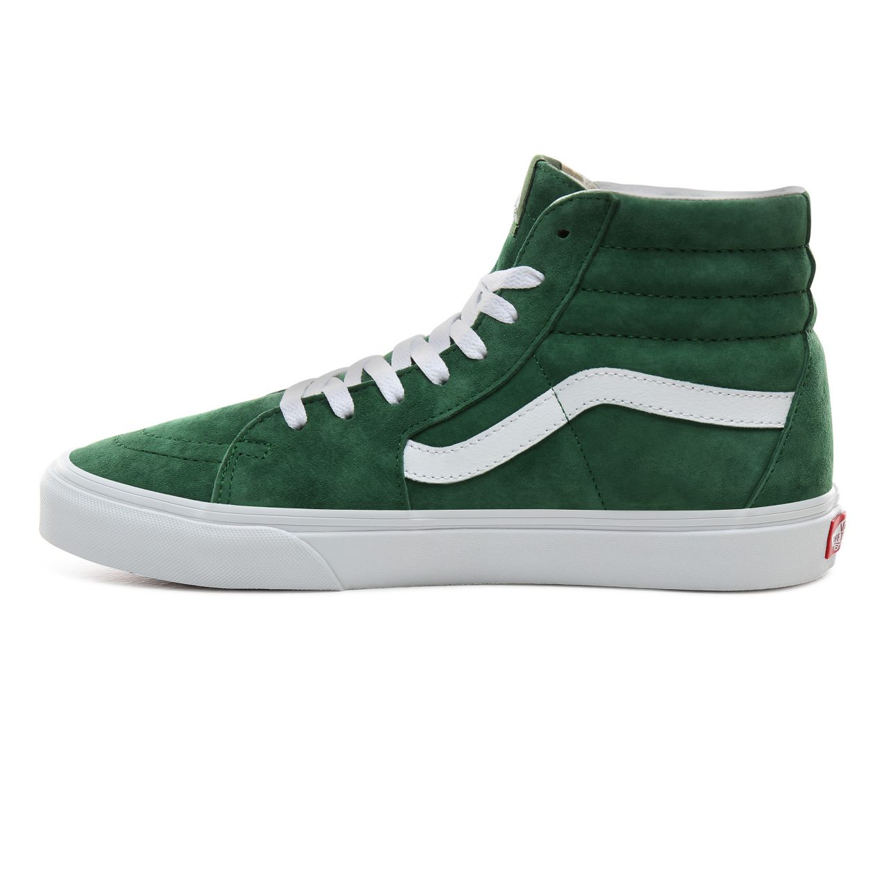 Vans Pig Suede Sk8-Hi Classic Mens Womens - (Pig Suede) Fairway/True White VN0A4BV6V76 Shoes