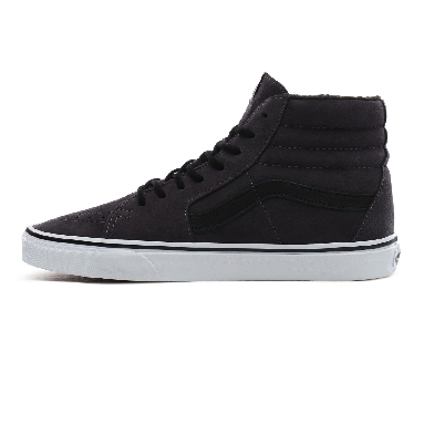 Vans Suede Sherpa SK8-Hi Classic Mens Womens - (Suede Sherpa) obsidian/black VN0A4BV6TC1 Shoes