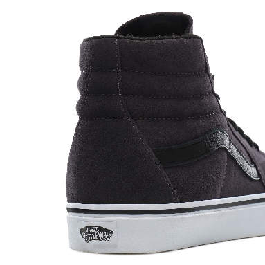 Vans Suede Sherpa SK8-Hi Classic Mens Womens - (Suede Sherpa) obsidian/black VN0A4BV6TC1 Shoes