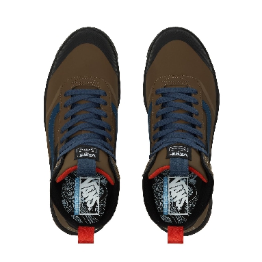 Vans Finisterre Ultrarange Hi DL Classic Mens Womens - (Finisterre) Cub/Majolica Blue/Black VN0A3WMFSRS Shoes