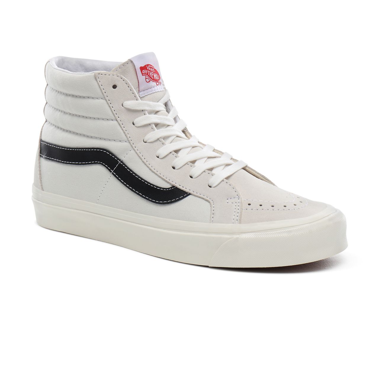 Vans Anaheim Factory SK8-Hi 38 DX Classic Mens Womens - (Anaheim Factory) og white/og black VN0A38GFTIP Shoes