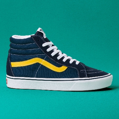 Vans Sport Comfycush Sk8-Hi Reissue Classic Mens Womens - (Sport) Dress Blues/Gibraltar sea/Sulphur VN0A3WMCVX4 Shoes