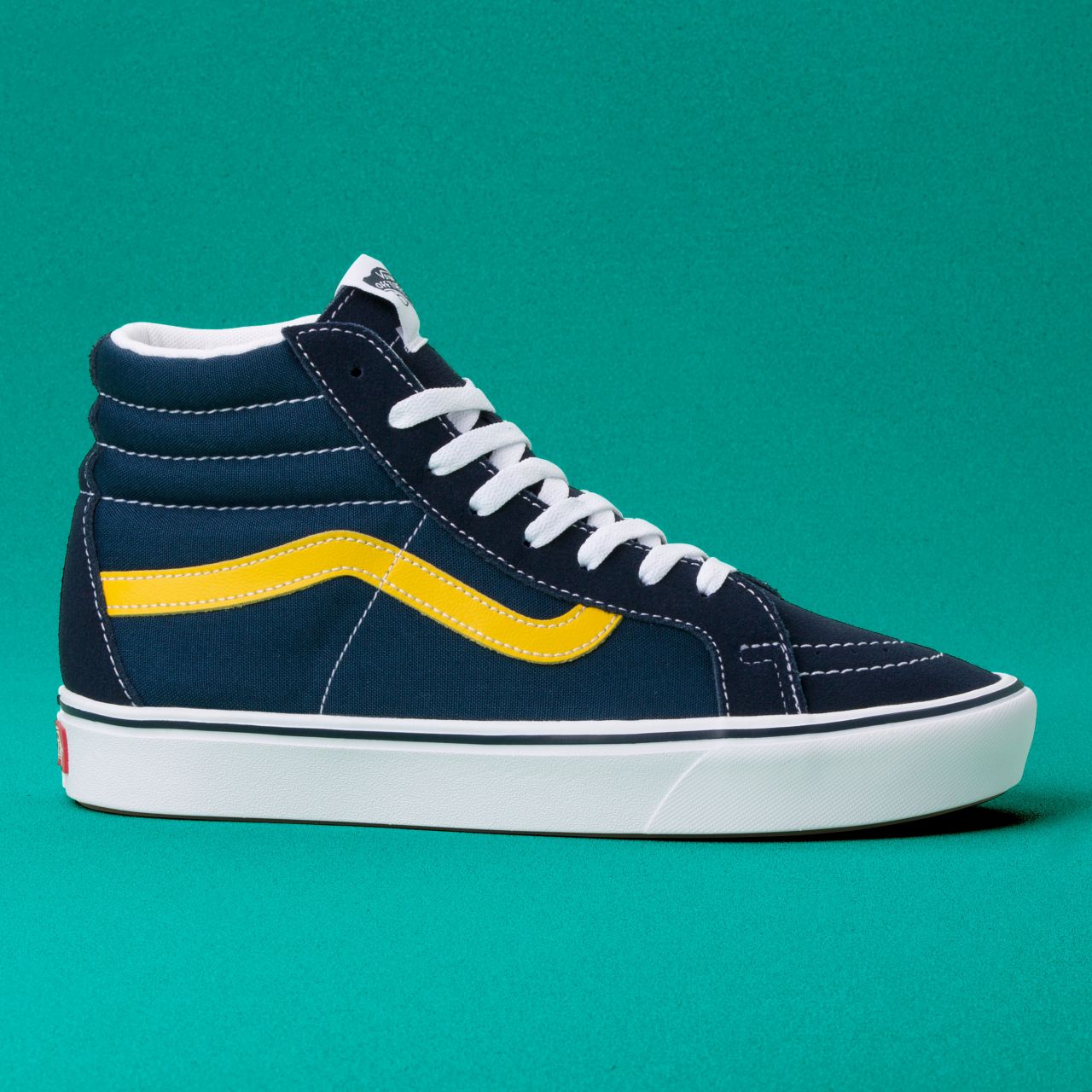 Vans Sport Comfycush Sk8-Hi Reissue Classic Mens Womens - (Sport) Dress Blues/Gibraltar sea/Sulphur VN0A3WMCVX4 Shoes