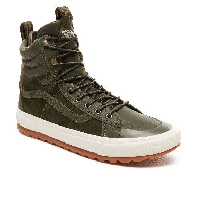 Vans Sk8-Hi Boot Mte Dx Classic Mens Womens - (Mte) Grape Leaf/Marshmallow VN0A3ZCFOGU Shoes