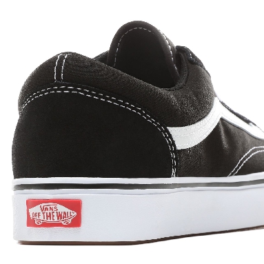 Vans Comfycush Old Skool Classic Mens Womens - (Classic) black/true white VN0A3WMAVNE Shoes