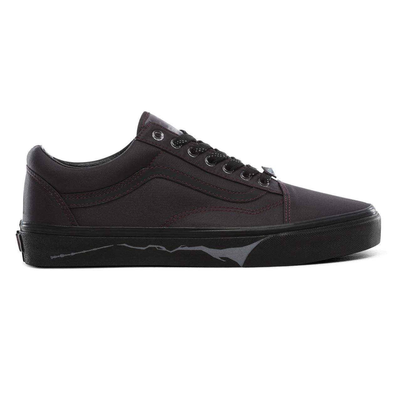 Vans x HARRY POTTER Deathly Hallows Old Skool Classic Mens Womens - (Harry Potter) Deathly Hallows/Black VN0A4BV5V0F Shoes