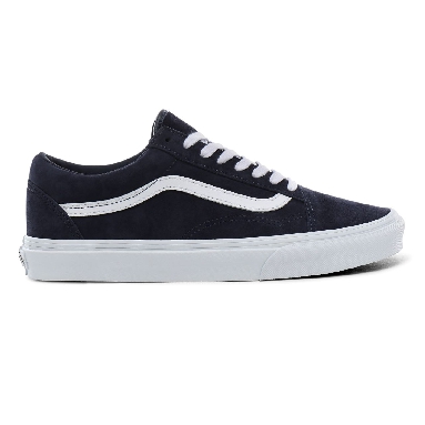 Vans Pig Suede Old Skool Classic Mens Womens - (Pig Suede) parisian night/true white VN0A4BV5TPS Shoes