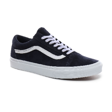 Vans Pig Suede Old Skool Classic Mens Womens - (Pig Suede) parisian night/true white VN0A4BV5TPS Shoes