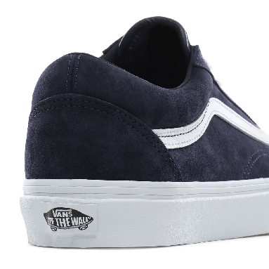 Vans Pig Suede Old Skool Classic Mens Womens - (Pig Suede) parisian night/true white VN0A4BV5TPS Shoes