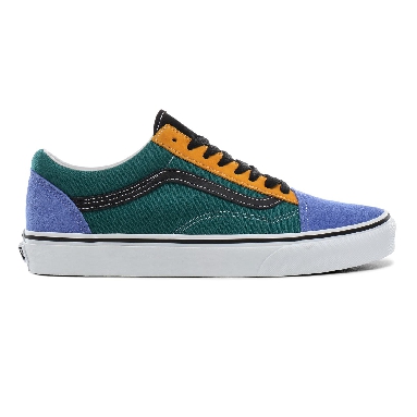 Vans Mix & Match Old Skool Classic Mens Womens - (Mix & Match) cadmium yellow/tidepool VN0A4BV5TGN Shoes