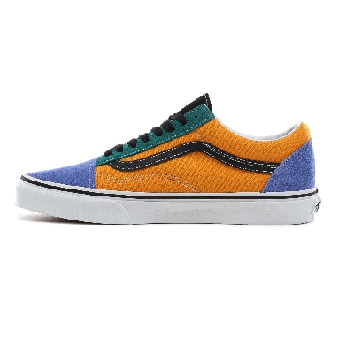 Vans Mix & Match Old Skool Classic Mens Womens - (Mix & Match) cadmium yellow/tidepool VN0A4BV5TGN Shoes