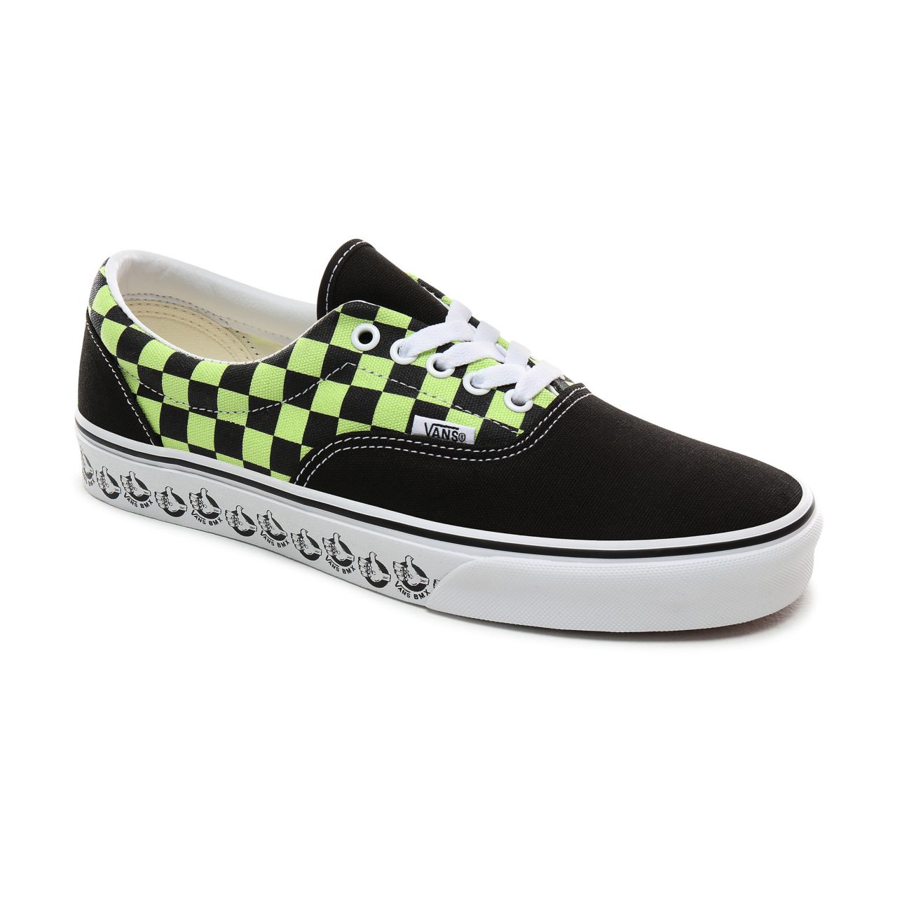 Vans BMX Era Classic Mens Womens - (Vans BMX) Black/Sharp Green VN0A4BV4V3W Shoes