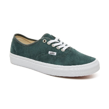 Vans Suede Authentic Classic Mens Womens - (Pig Suede) Darkest Spruce/True White VA38EMU5J Shoes