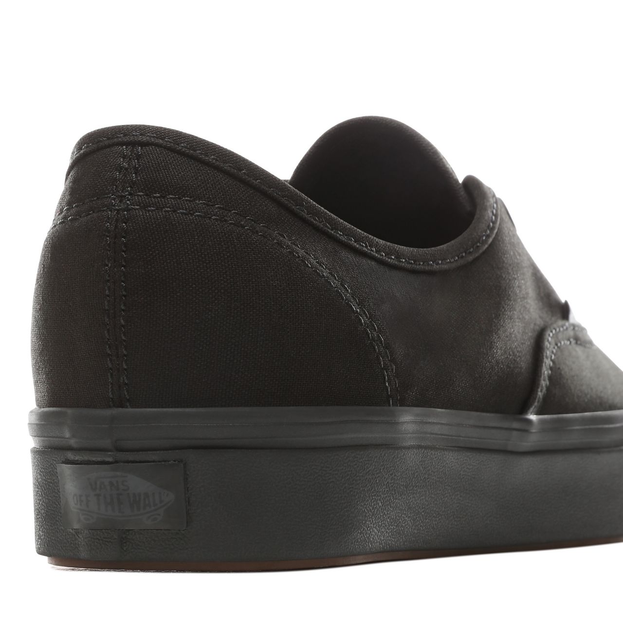 Vans Classic Comfycush Authentic Classic Mens Womens - (Classic) Black/Black VN0A3WM7VND Shoes