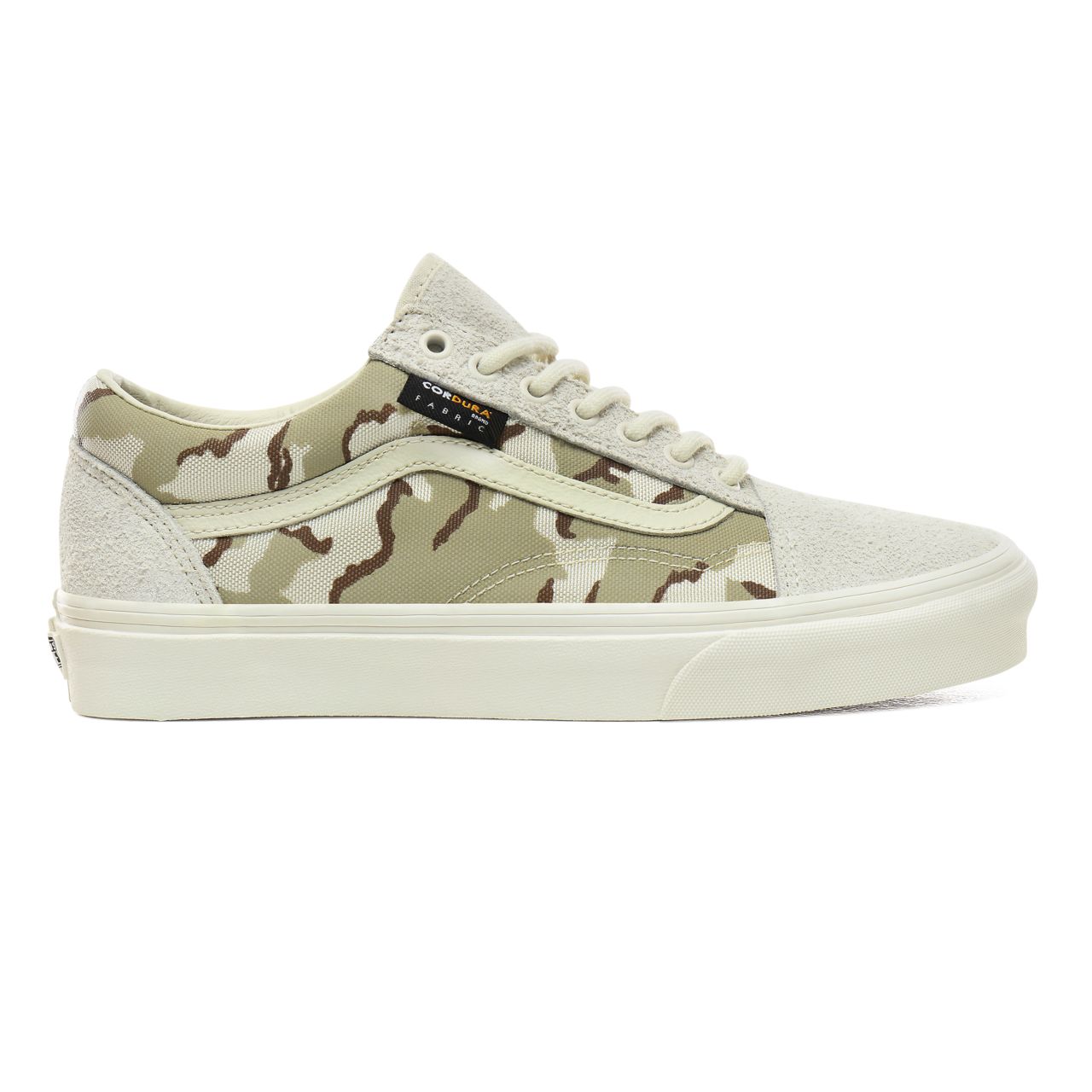 Vans Cordura Old Skool Classic Mens Womens - (Cordura) White asparagus/Camo VN0A4BV5VZK Shoes