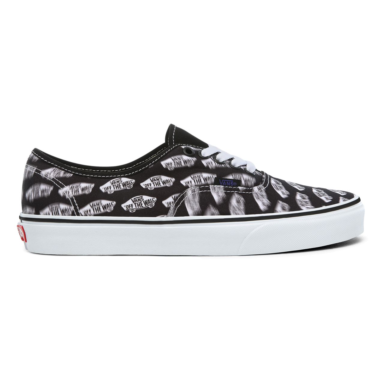 Vans Blur Boards Authentic Classic Mens Womens - (Blur Boards) black/royal blue VN0A2Z5IT2N Shoes