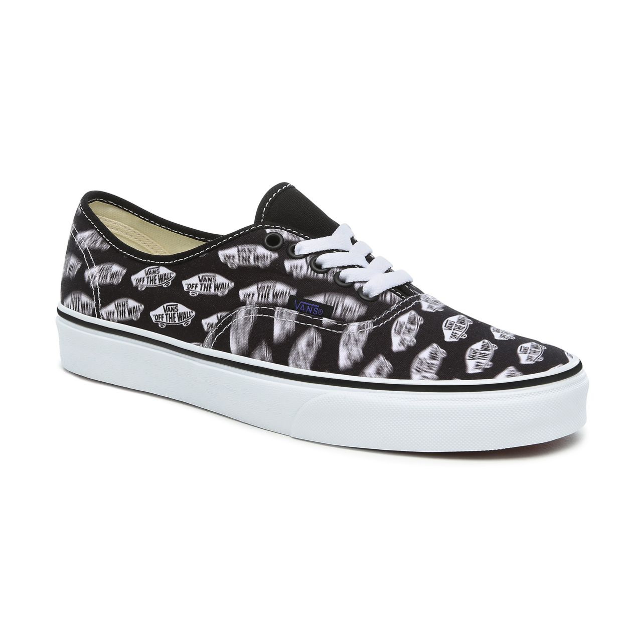 Vans Blur Boards Authentic Classic Mens Womens - (Blur Boards) black/royal blue VN0A2Z5IT2N Shoes