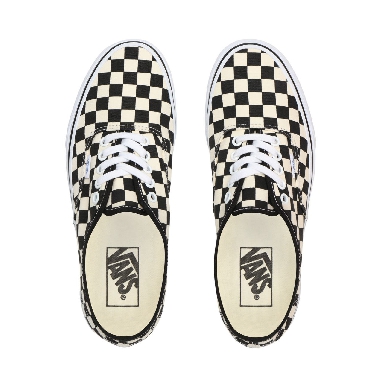 Vans Golden Coast Authentic Classic Mens Womens - (Goldencoast) Black/White/Checkerboard VN000W4NDI0 Shoes