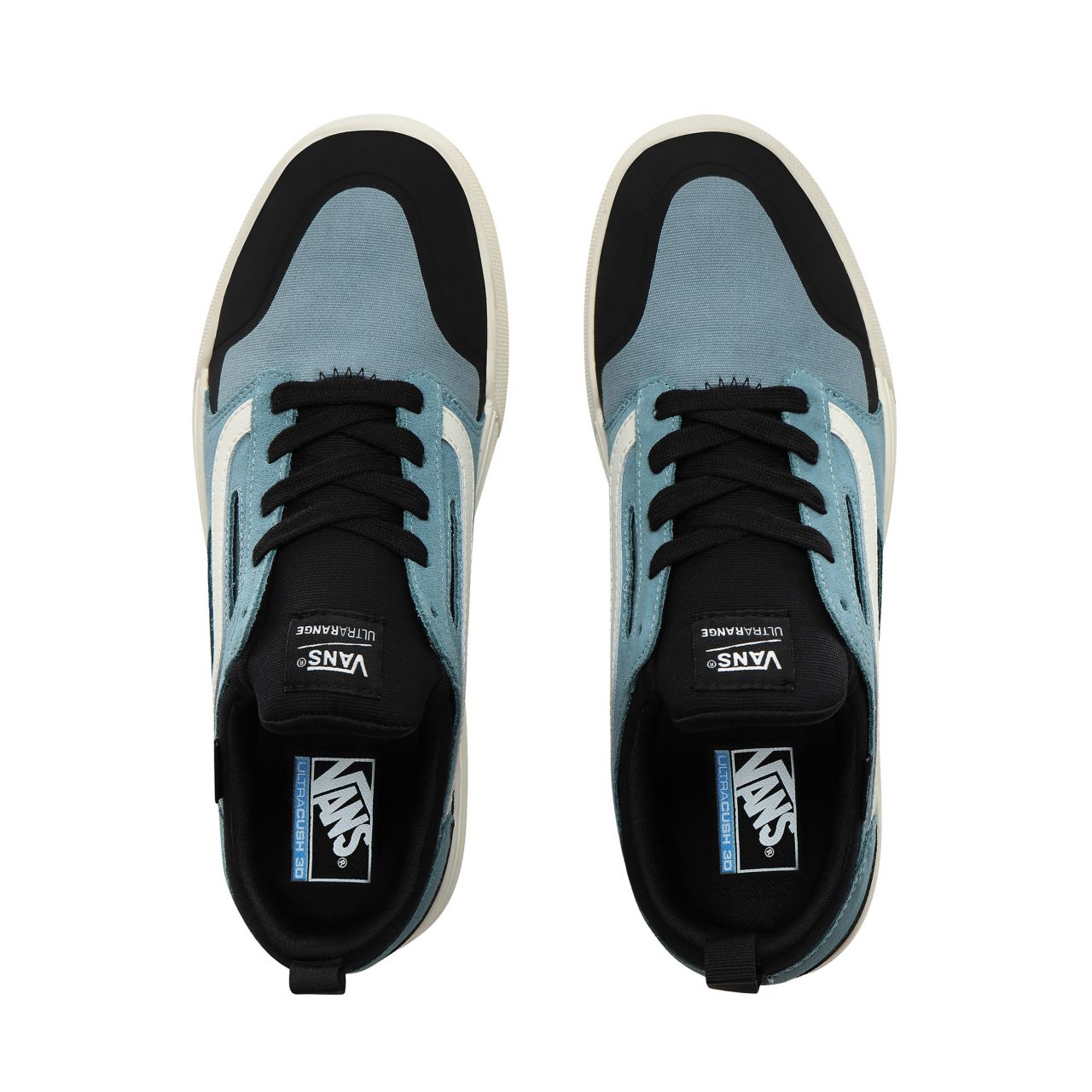 Vans UltraRange 3D Classic Mens Womens - Smoke Blue/Black VN0A3TKWXN4 Shoes