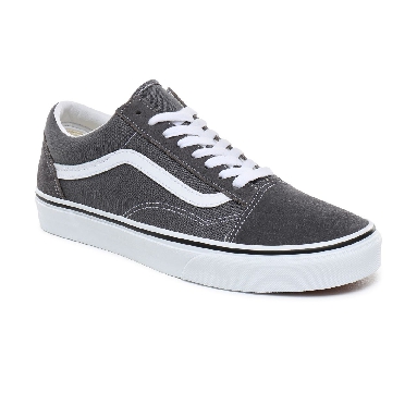 Vans Old Skool Classic Mens Womens - Pewter/True White VN0A4BV5195 Shoes