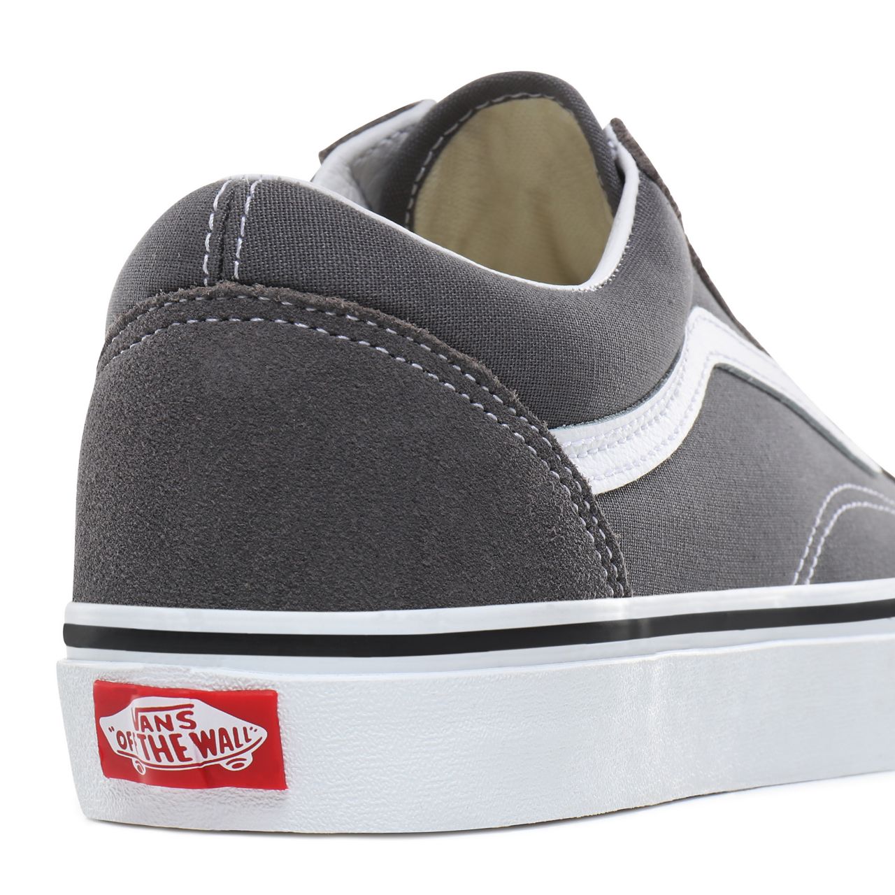 Vans Old Skool Classic Mens Womens - Pewter/True White VN0A4BV5195 Shoes