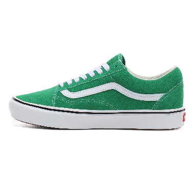 Vans Suede ComfyCush Old Skool Classic Mens Womens - (Suede) fern green/true white VN0A3WMATFI Shoes