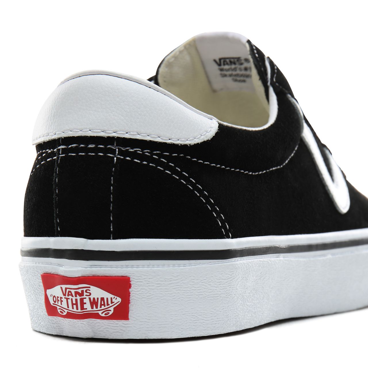 Vans Suede Vans Sport Classic Mens Womens - (Suede) Black VN0A4BU6A6O Shoes