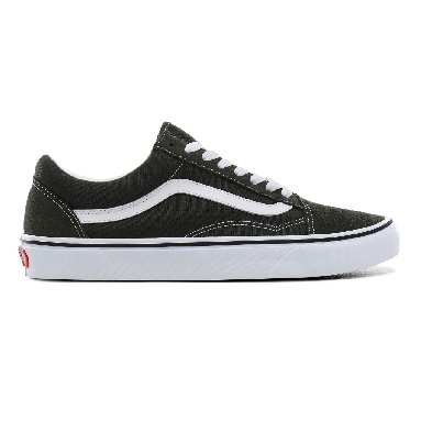 Vans Old Skool Classic Mens Womens - forest night/true white VN0A4BV52LE Shoes