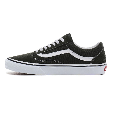 Vans Old Skool Classic Mens Womens - forest night/true white VN0A4BV52LE Shoes