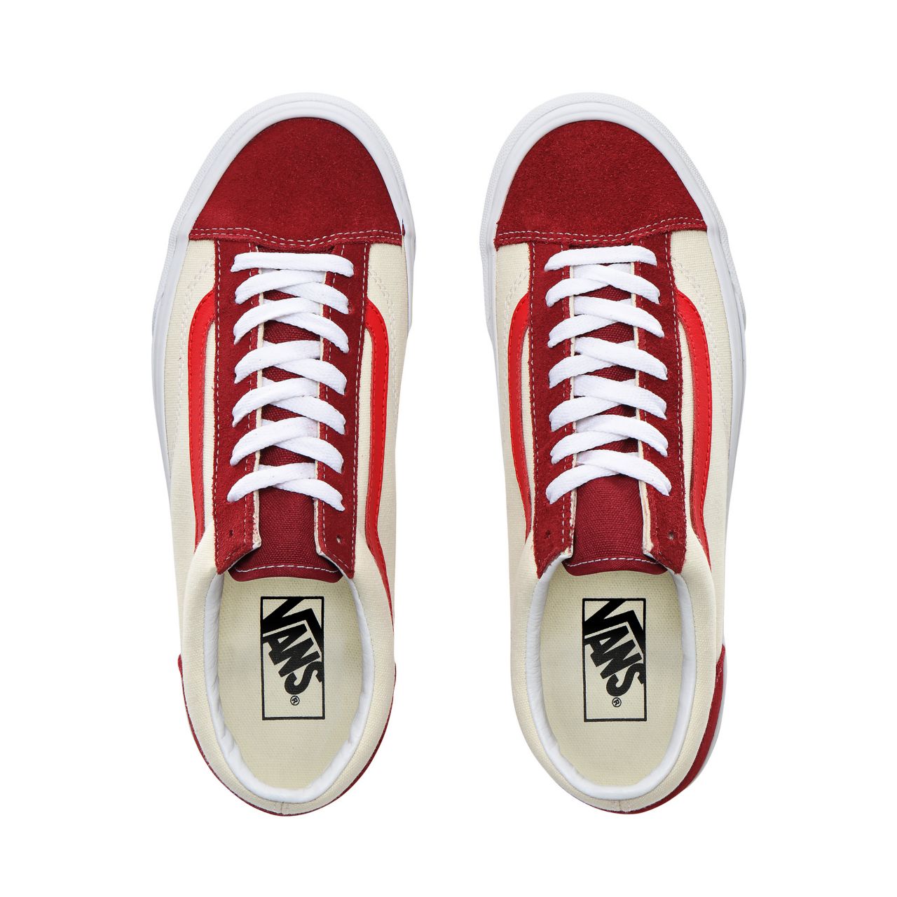 Vans Retro Sport Style 36 Classic Mens Womens - (Retro Sport) Biking Red/Poinsettia VN0A3DZ3VXZ Shoes