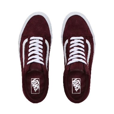 Vans Pig Suede Old Skool Classic Mens Womens - (Pig Suede) Port Royale/True White VN0A4BV5S3N Shoes