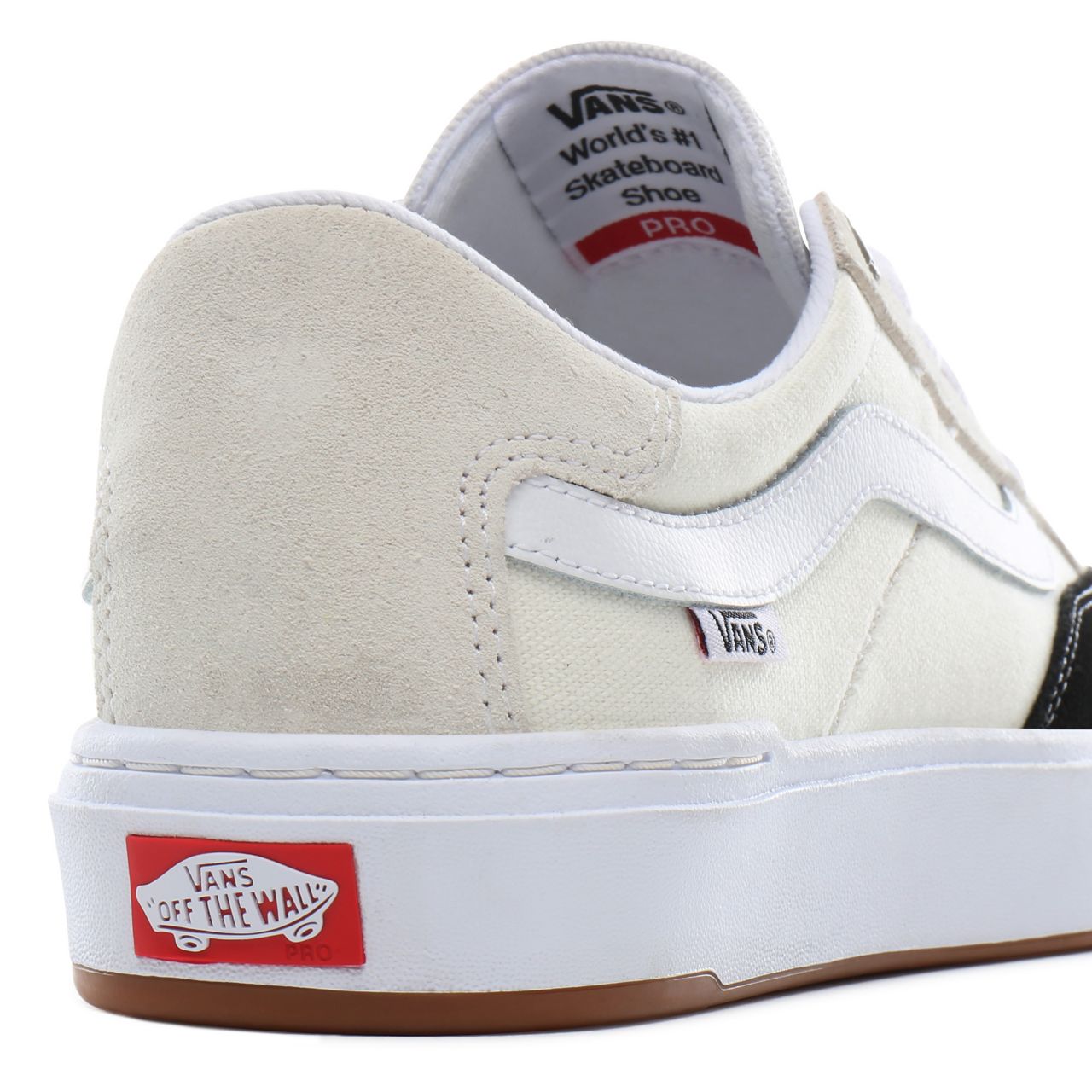 Vans Berle Pro Classic Mens Womens - Marshmallow/Black VN0A3WKXKIG Shoes