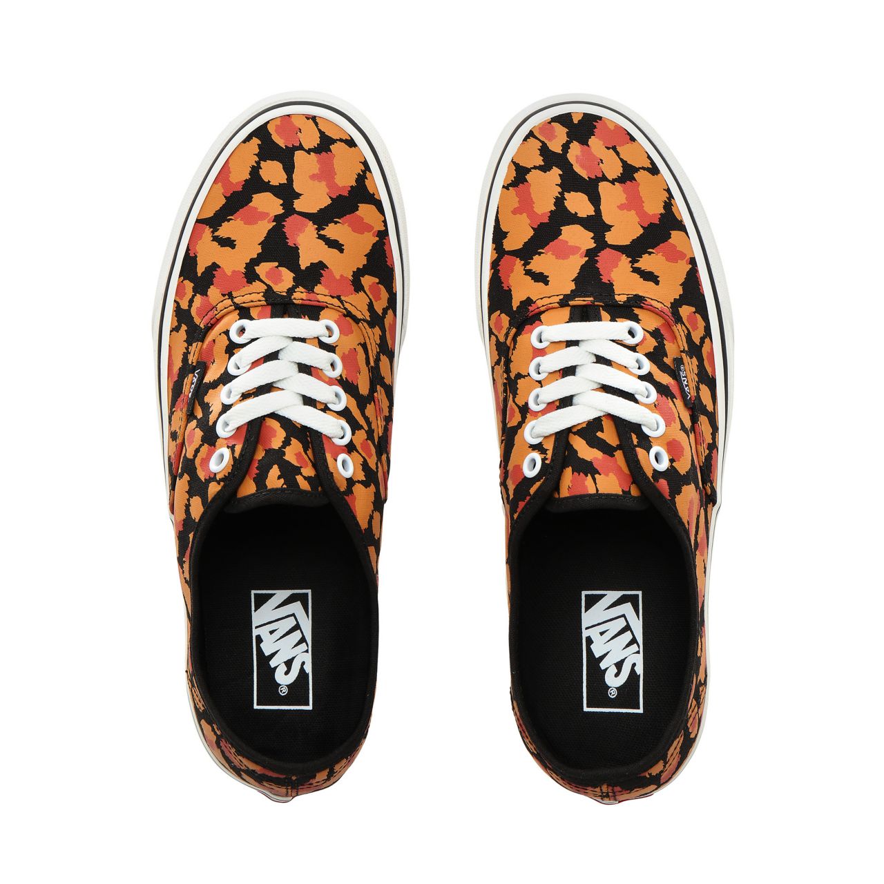 Vans Leopard Authentic Classic Mens Womens - (Leopard) Black/Inca Gold VN0A2Z5IV4V Shoes