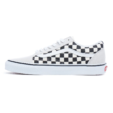 Vans Old Skool Classic Mens Womens - (Checkerboard) White/Black VN0A38G127K Shoes