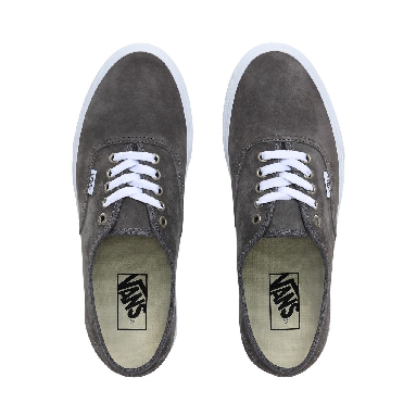 Vans Pig Suede Authentic Classic Mens Womens - (Pig Suede) Pewter/True White VN0A2Z5ITIL Shoes