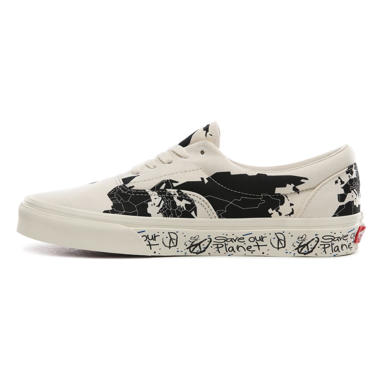 Vans Save Our Planet x Vans Era Classic Mens Womens - (Save Our Planet) classic white/black VN0A4BV4TGP Shoes