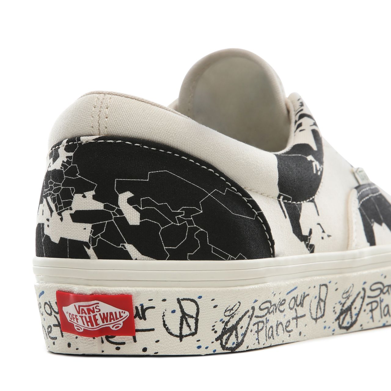 Vans Save Our Planet x Vans Era Classic Mens Womens - (Save Our Planet) classic white/black VN0A4BV4TGP Shoes