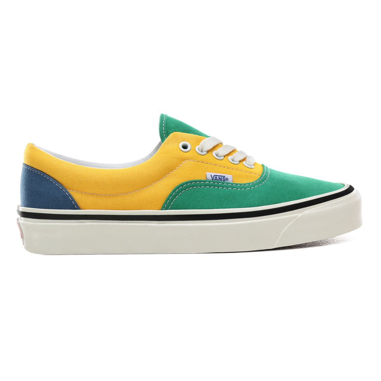 Vans Anaheim Factory Era 95 DX Classic Mens Womens - (Anaheim Factory) Og Emerald/Og Yellow/Og Navy VN0A2RR1VY9 Shoes