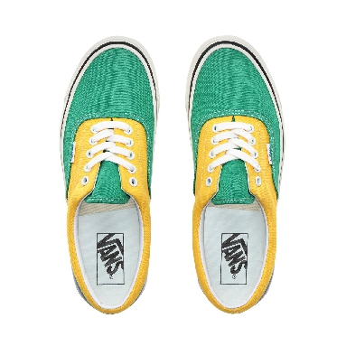 Vans Anaheim Factory Era 95 DX Classic Mens Womens - (Anaheim Factory) Og Emerald/Og Yellow/Og Navy VN0A2RR1VY9 Shoes